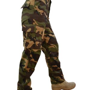 PANTALON GABARDINA CAMUFLAJE SELVA